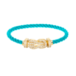 [Eternal Jewelry]CHANCE LARGE 8 FIGURE BUCKLE FULLDIAMOND BRACELET GOLD - Image 6