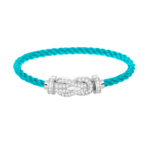 [Eternal Jewelry]CHANCE LARGE 8 FIGURE BUCKLE FULL DIAMOND BRACELET SILVER - Image 6