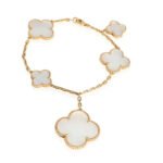 [Eternal Jewelry]MAGIC CLOVER MOP GOLD BRACELET 5 MOTIFS - Image 2