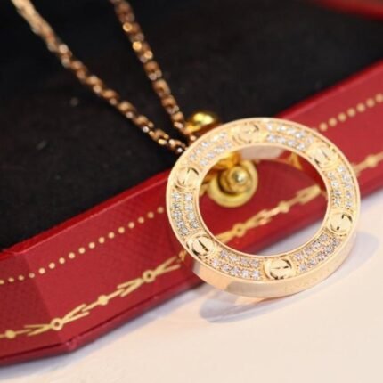 [Eternal Jewelry]LOVE NECKLACE ADJUSTABLE ROSE GOLD