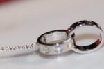 [Eternal Jewelry]LOVE NECKLACE PINK GOLD AND SILVER - Image 7