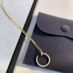 [Eternal Jewelry]JUSTE NECKLACE GOLD DIAMONDS - Image 5