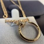 [Eternal Jewelry]JUSTE NECKLACE PINK GOLD DIAMONDS - Image 9