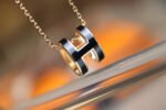 [Eternal Jewelry]POP H PEDANT PINK GOLD - Image 4