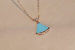 [Eternal Jewelry]DREAM NECKLACE TURQUOISE PINK GOLD - Image 6