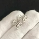[Eternal Jewelry]CHAINE SMALL EARRINGS GOLD AND SILVER - Image 3