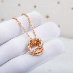 [Eternal Jewelry]SERPENTI PINK GOLD NECKLACE DIAMOND - Image 3