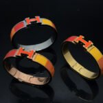 [Eternal Jewelry]H BRACELET ORANGE RAINBOW CERAMIC - Image 5