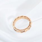 [Eternal Jewelry]SERPENTI RING PINK GOLD  3MM - Image 3