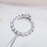 [Eternal Jewelry]SERPENTI RING SILVER DIAMOND PAVED 4MM - Image 6