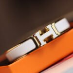 [Eternal Jewelry]H BRACELET 12MM GOLD - Image 4