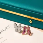 [Eternal Jewelry]TWIN BUTTERFLY DIAMOND RING - Image 6
