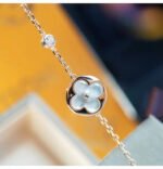 [Eternal Jewelry]SUN MOP GOLD 1 DIAMOND NECKLACE - Image 3