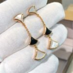 [Eternal Jewelry]DREAM EARRINGS 3 MOTIFS ONYX MOP PINK GOLD