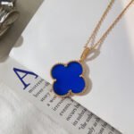 [Eternal Jewelry]CLOVER 25MM NECKLACE TURQUOISE ROSE GOLD - Image 4