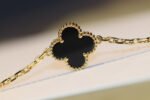 [Eternal Jewelry]CLOVER 20 MOTIFS ONYX ROSE GOLD - Image 4