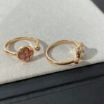 [Eternal Jewelry]SUN 1 DIAMOND PINK MOP RING - Image 5