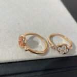 [Eternal Jewelry]SUN 1 DIAMOND PINK MOP RING - Image 7