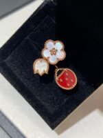 [Eternal Jewelry]LUCKY 3 MOTIF ROSE GOLD RING - Image 3