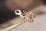 [Eternal Jewelry]SERPENT PINK GOLD DIAMOND EARRINGS - Image 4