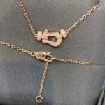 [Eternal Jewelry]FORCE 10 DIAMOND PINK GOLD NECKLACE MINI MODEL - Image 4