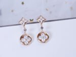 [Eternal Jewelry]STAR AND SUN PINK GOLD MOP DROP EARRINGS - Image 5
