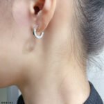 [Eternal Jewelry]LOVE MINI EARRINGS - Image 3