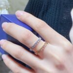 [Eternal Jewelry]BEE LOVE DIAMOND PAVED SMALL RING - Image 2
