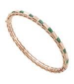[Eternal Jewelry]SERPENTI BRACELET PINK GOLD MALACHITE - Image 2