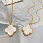 [Eternal Jewelry]CLOVER 25MM MOP LARGE PENDANT NECKLACE - Image 2