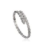[Eternal Jewelry]SERPENTI BRACELET 6MM SILVER DIAMOND - Image 2