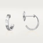 [Eternal Jewelry]LOVE EARRINGS 2.65MM SILVER - Image 2
