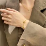 [Eternal Jewelry]LOGO STAR MOTIF GOLD BRACELET - Image 3