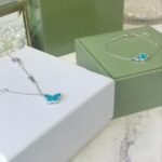 [Eternal Jewelry]BUTTERFLY TURQUOISE BUTTERFLY BRACELET SILVER - Image 5