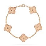 [Eternal Jewelry]CLOVER 5 MOTIFS BRONZING BRACELET - Image 2