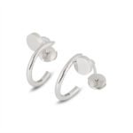 [Eternal Jewelry]JUSTE EARRINGS SILVER - Image 2