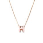 [Eternal Jewelry]POP H PEDANT PINK GOLD - Image 2