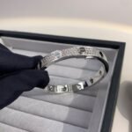 [Eternal Jewelry]LOVE BRACELET 6.1MM DIAMOND-PAVED CERAMIC - Image 5