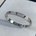 [Eternal Jewelry]LOVE BRACELET 6.1MM DIAMOND-PAVED CERAMIC - Image 7