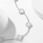 [Eternal Jewelry]CLOVER 10 MOTIFS WHITE MOTHER OF PEARL NECKLACE - Image 14