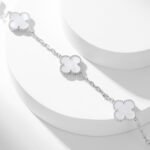 [Eternal Jewelry]CLOVER 10 MOTIFS WHITE MOTHER OF PEARL NECKLACE - Image 15