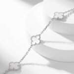 [Eternal Jewelry]CLOVER 10 MOTIFS WHITE MOTHER OF PEARL NECKLACE - Image 16