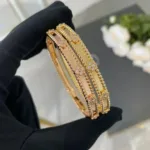 [Eternal Jewelry]CLOVER BRACELET 4MM DIAMONDS - Image 8