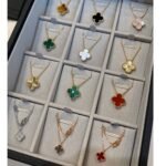 [Eternal Jewelry]CLOVER 15MM DIAMOND SINGLE FLOWER NECKLACE - Image 10
