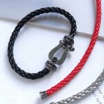[Eternal Jewelry]FORCE LARGE SERIES HORSESHOE BLACK SAMURAI BRACELET - Image 4
