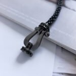 [Eternal Jewelry]FORCE LARGE SERIES HORSESHOE BLACK SAMURAI BRACELET - Image 3