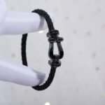[Eternal Jewelry]FORCE LARGE SERIES HORSESHOE BLACK SAMURAI BRACELET - Image 5