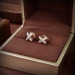 [Eternal Jewelry]JEUX DE GOLD DIAMOND EARRINGS - Image 2