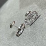 [Eternal Jewelry]HM FULL DIAMOND PIG NOSE STUD EARRINGS - Image 6