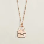 [Eternal Jewelry]AMULETTE PEDANT ROSE GOLD NECKLACE